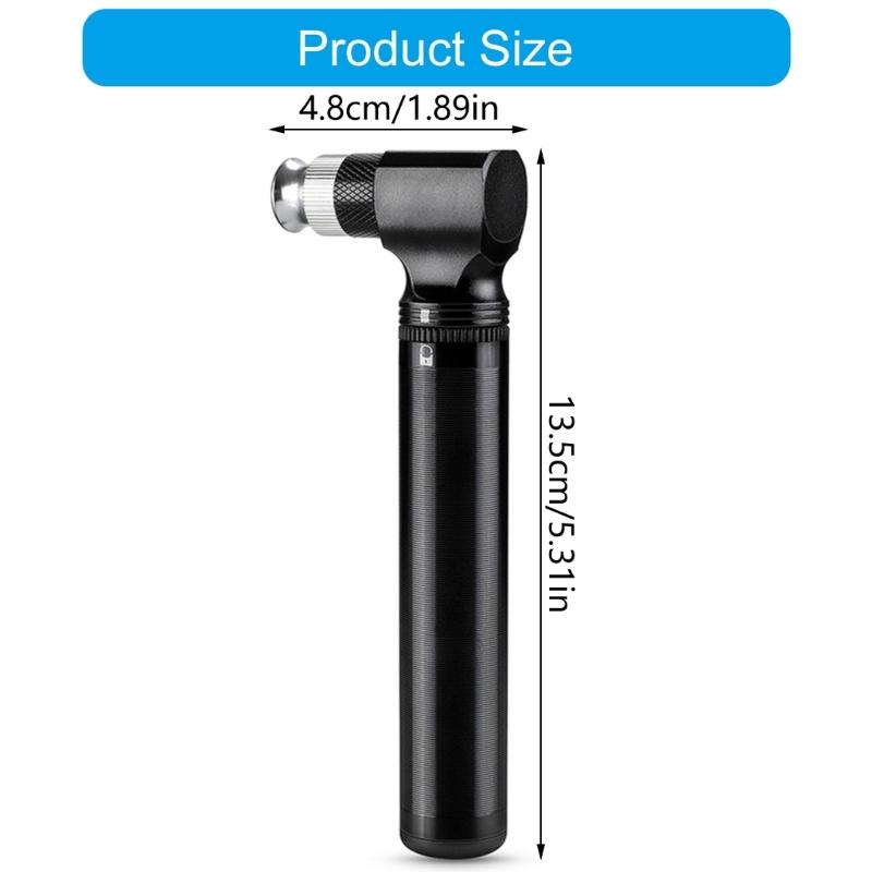 Small Portable Hand Pump 130PSI High Pressure Bicycles Pump Cycling Tire Inflator Bicycles Tire Pump Cycling Accessories