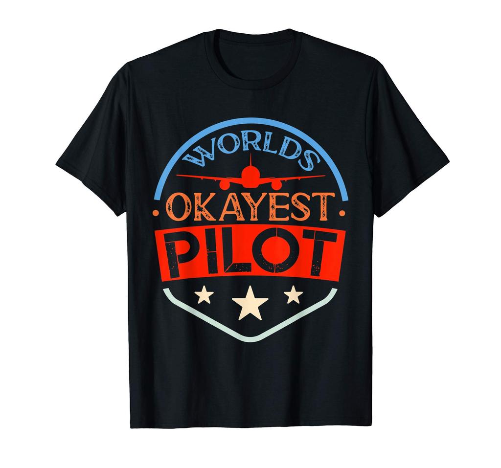 Easily Distracted by Planes Navigator Pilot T-Shirt