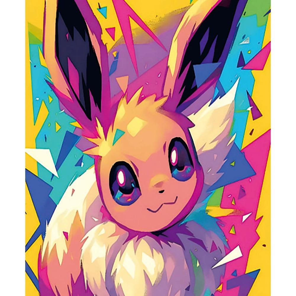 Pokemon Home Decoration Canvas Painting HD Anime Colorful Poster Figure Squirtle Gengar Pikachu Charmander Wall Art Picture Gift