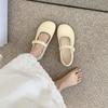 White French light mouth flat sole shoes women's new summer versatile skirt soft sole retro Mary Jane shoes
