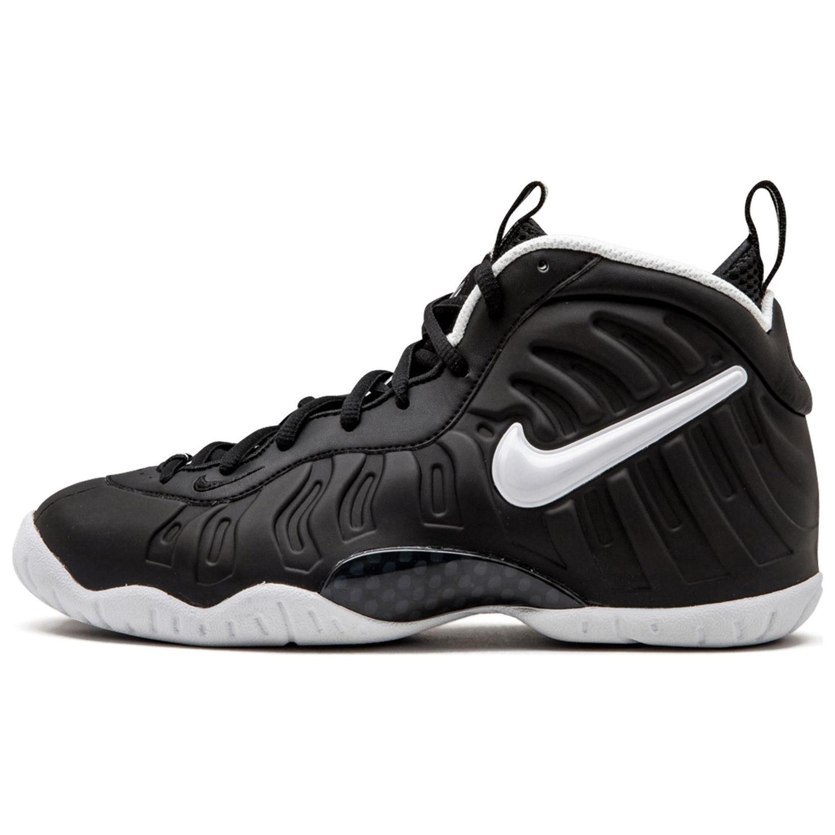 

Nike Little Posite Pro GS Dr. Doom Kids Sneakers Black White-Black 644792-006