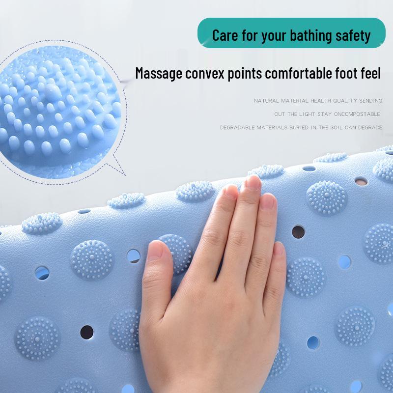 Sector Non-Slip Bathroom Shower Mat with Suction Cups