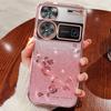 KADEM Pro ZTE nubia Z60 Ultra Case Květinový ozdobný kamínkový dekor Gradient TPU kryt na mobil