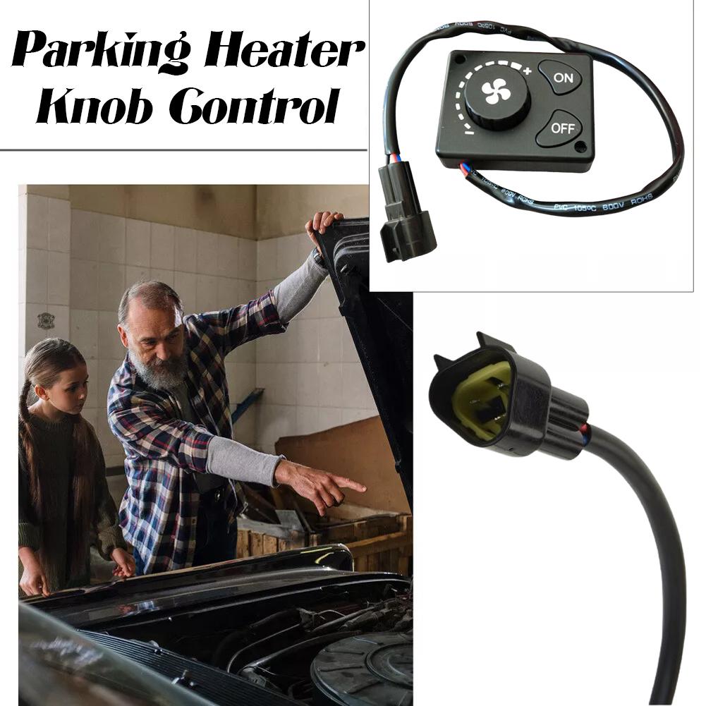 12/24V Parking Heater Knob Universal For Cars Trucks Ships Air Diesel Heater Control LCD Knob Controller C9T1