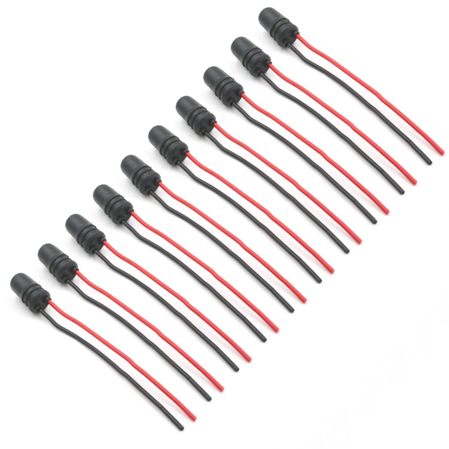 

Car Round Prewired Harness Female Socket T10 Socket for LED