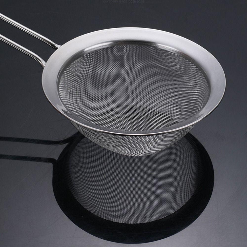 Stainless Steel Fried Food Net Strainer Draining Hot Pot Filter Mesh Soup Skimmer Spoon  Restaurant