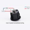 10Pcs KCD1-105 Rocker Switch Boat Shaped 2/3Pin 10A/125V 6A/250V Round Car Boat Household Appliances Lamp On-off Toggle Switch Replacement