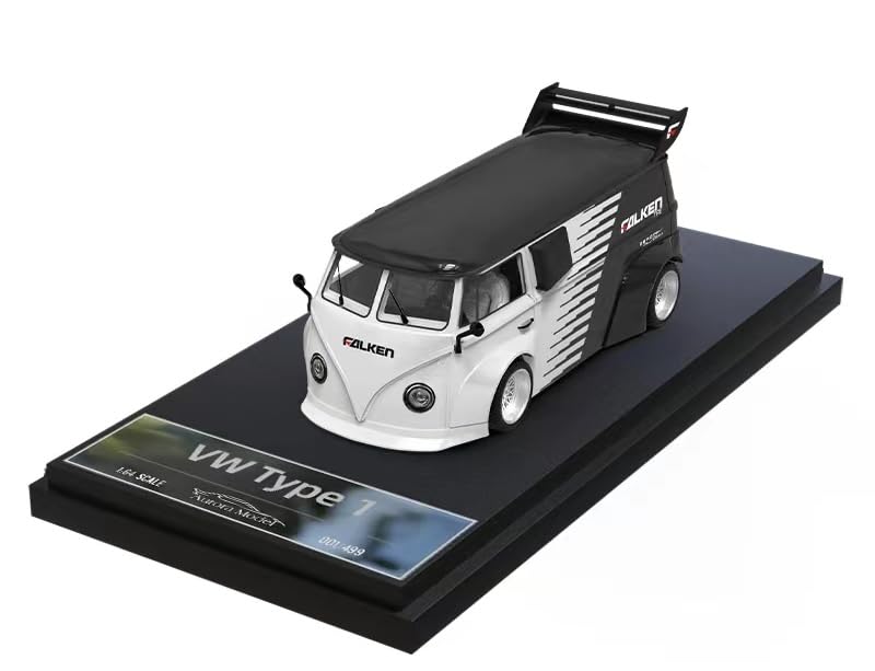 

Модель Aurora Volkswagen VW T1 черно-белый FALKEN 1/64