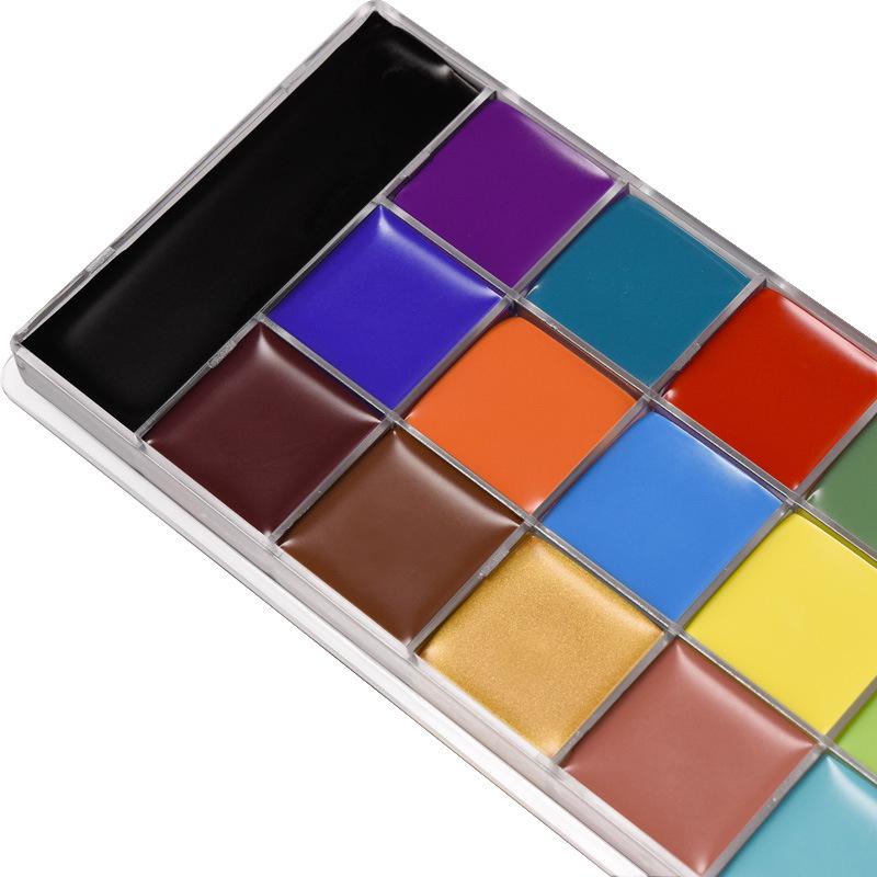 20-Color Body and Face Oil Paint for Halloween and Christmas