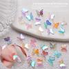 Symphony 3D Nail Jewelry Manicure Accessories Aurora Nail Rhinestones Butterfly Nail Decorations