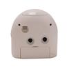 Hometime Silent Sweep Round Face Blinking Light Alarm Clock - White