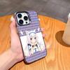 N-Nekopara girls Game Phone Case For iPhone17,16,15,14,13,12,11,Pro,MAX Gray Matte Silicone Black Cover