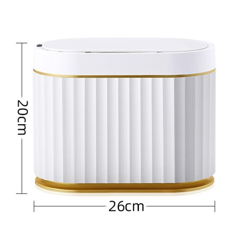 5L/7L/9L Smart Trash Can Electronic Automatic Smart Sensor Garbage Bin Household Toilet Waste Garbage Can for Kitchen Bathroom