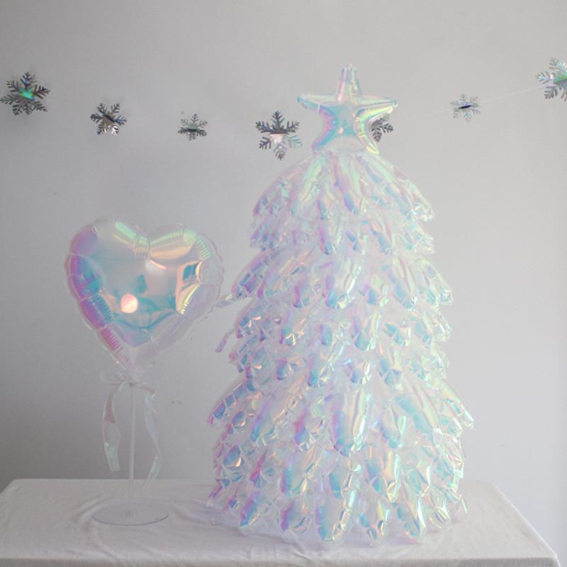 Large Crystal Christmas Inflatable Balloon Festive Decor For Holiday Celebrations