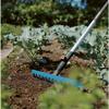 Gardena râteau de jardin 36cm combisystem® - acier robuste - 14 dents – ratissage &amp; nivellement du sol – garantie 25 ans (3178-20)