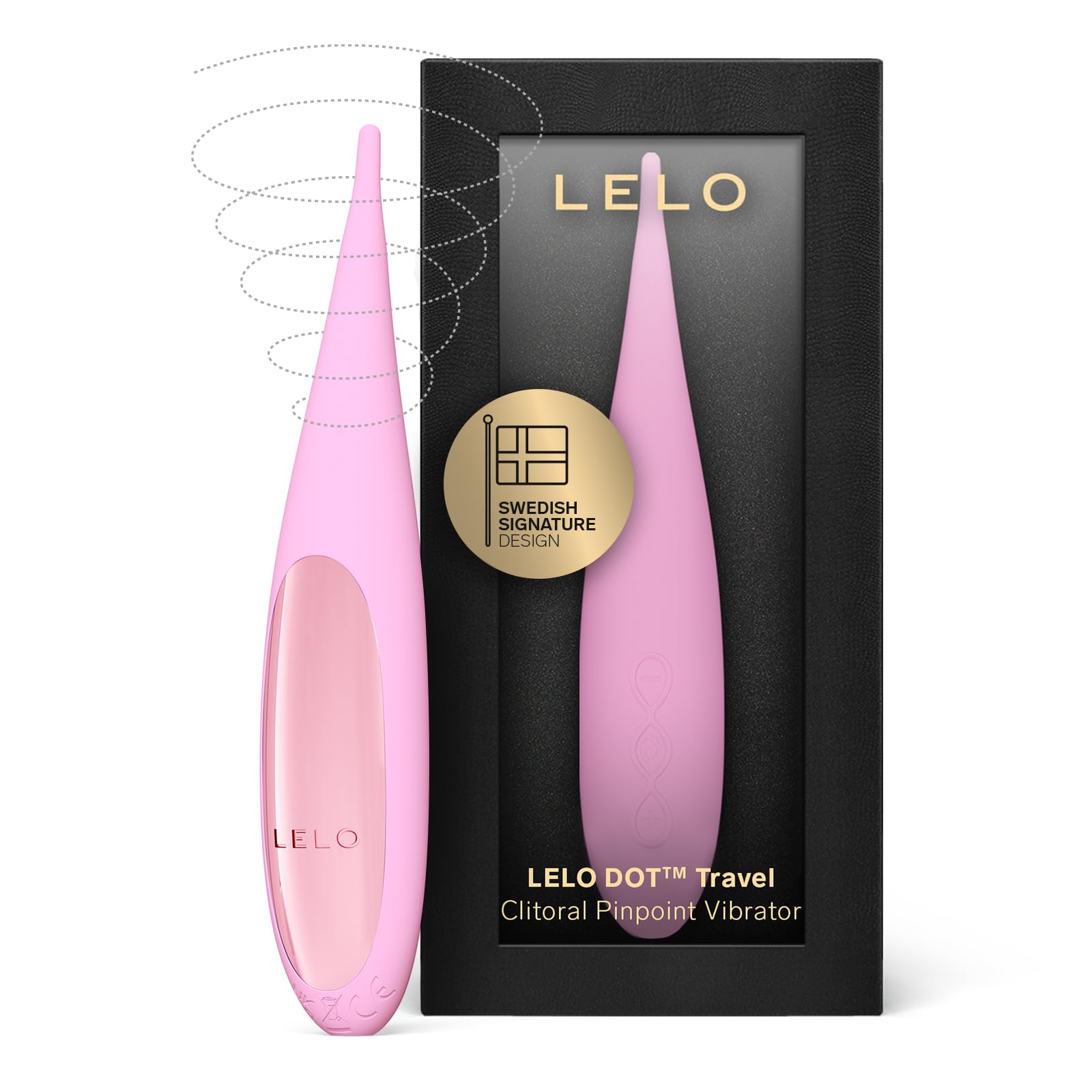 LELO DOT Travel Маленький клиторальный вибратор для Мини-вибратор с Восьмеркой Дискретный вибратор с 8 Удовольствиями Тонкий Маленький Клиторальный Вибратор Женщины,