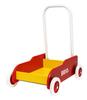 BRIO Red Push Cart, Ages 9 Months and Up (Rattling Wagon Toy, Wooden Toy, Educational Toy, Walking Practice) 31350