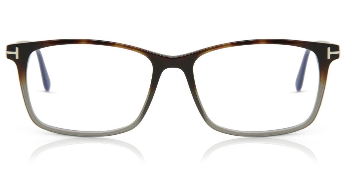 

Tom Ford Ft5584 B Blue Light Block 056 Men Eyeglasses Tortoise/56-16-145