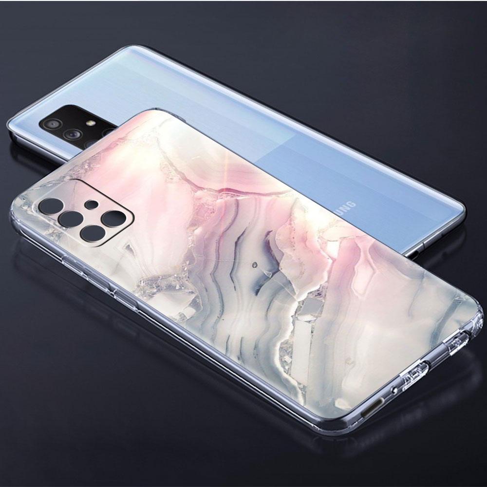 Marmor Klar Fall Für Samsung Galaxy A52 A12 A51 A32 A21s A71 A32 A22 50 A70 A31 A72 5G Telefon Abdeckung