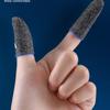 2 stk Mobilspill-fingerspisshansker for gamer Svettebestandig anti-skli berøringsskjerm