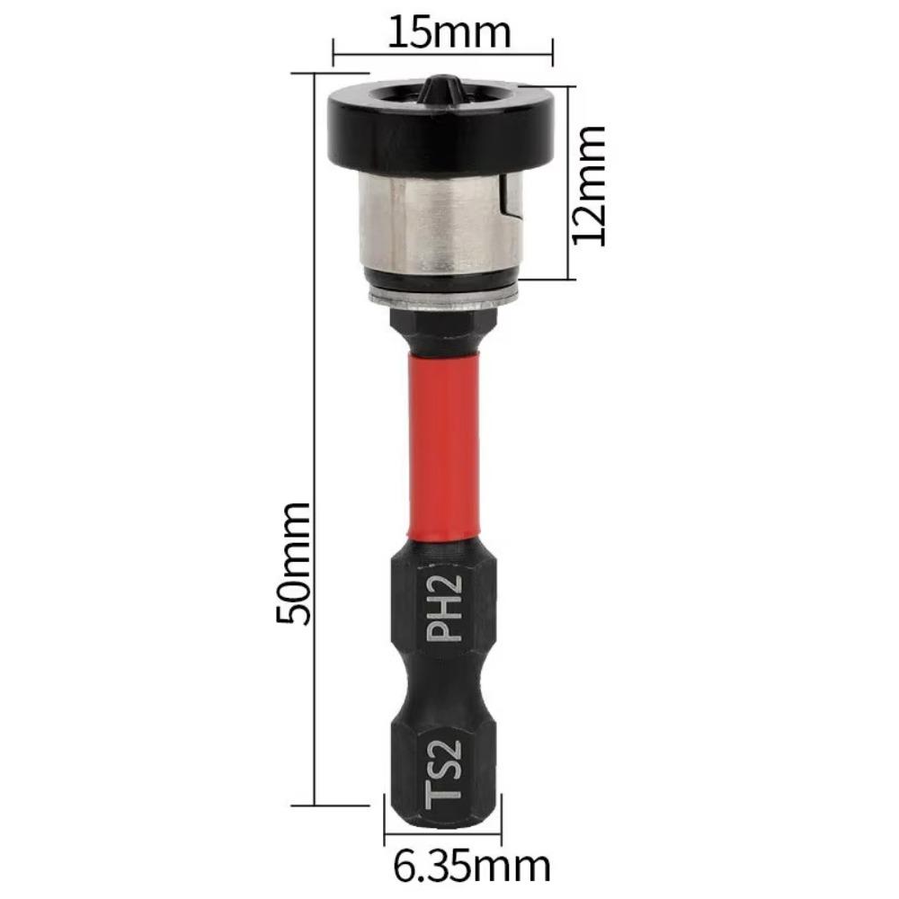 Metal Magnetic Screwdriver Bit Universal Hand Tool Auto Maintenance Positioning Hex Shank Anti Slip Electric Drill Accessories