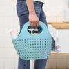 Plastic Shower Basket Mesh Laundry Basket Shopping Basket Wash Storage Basket  Home Storage