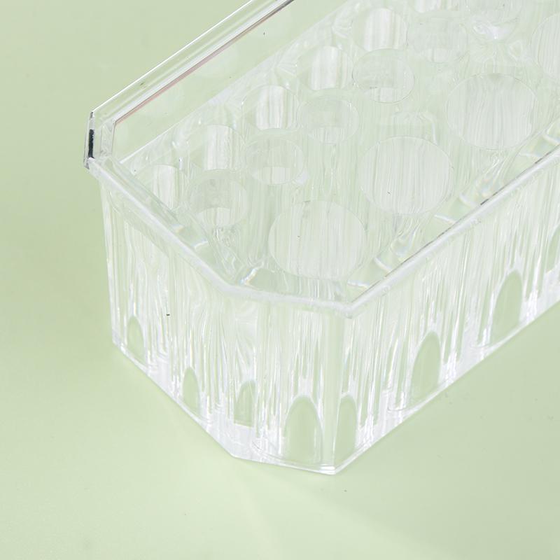 26 Holes Nail Brushes Storage Box Makeup Brushes Holder Acrylic Nail Tools Stand Organizer Nail Art Bushes Storage Showing Shelf