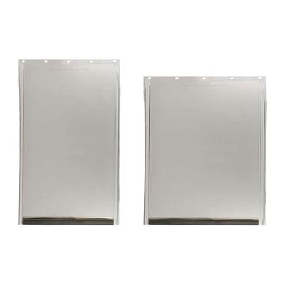 Adjustable Dog Door Flap Insulated For Most Door Simple Installation Lightweight Pet Access Solution