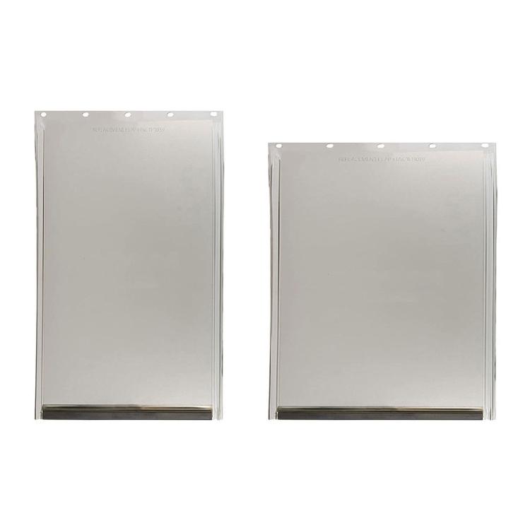 Adjustable Dog Door Flap Insulated For Most Door Simple Installation Lightweight Pet Access Solution