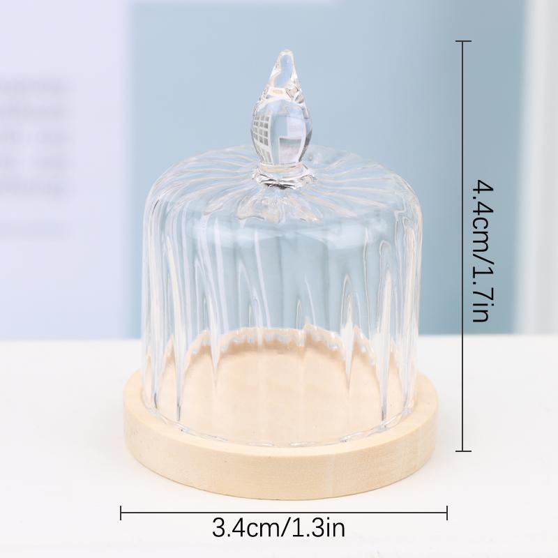 Miniature Toy Model Scene Doll House Accessories Mini Western Steak Cover Iron Plate Lid Delivery Tray