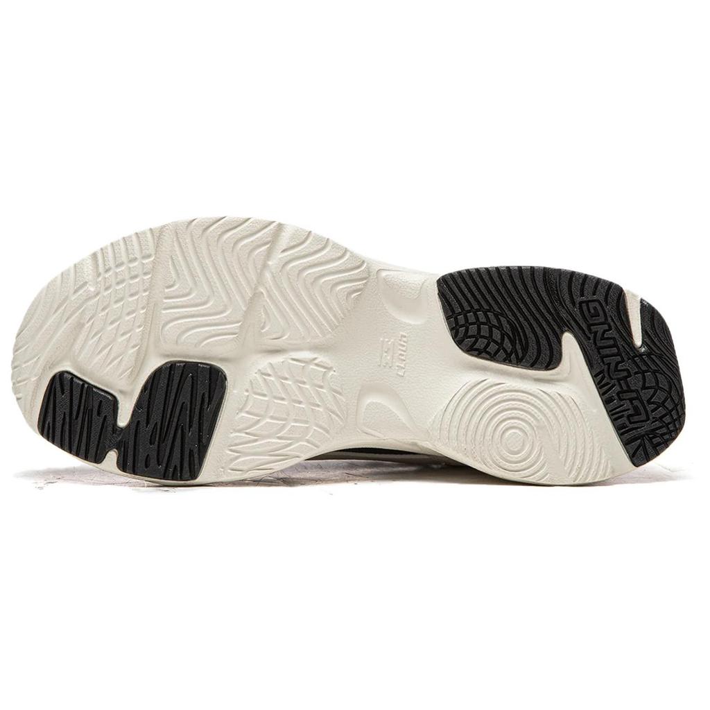 Li Ning Synthetic Leather Abrasion Resistant Cushioning Low top Casual Shoes Women's AGLV174-4