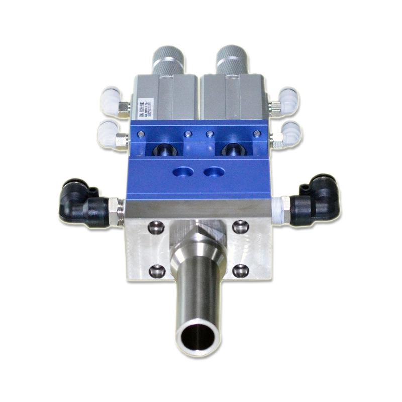 Adjustable High-Precision Pneumatic AB Glue Dispensing Valve with Back-Suction Double Cylinder