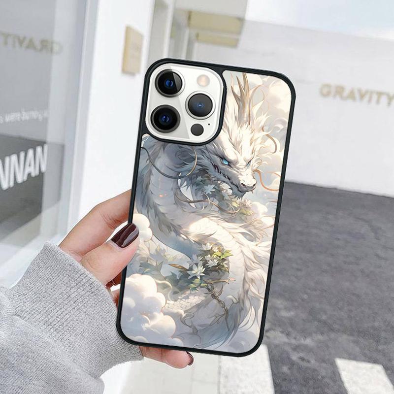 Exquisite Chinese Dragon Flying Phone Case For iPhone 17 Air 15 16 Cover  11 13 14 Pro Max 12 Plus Max Fundas