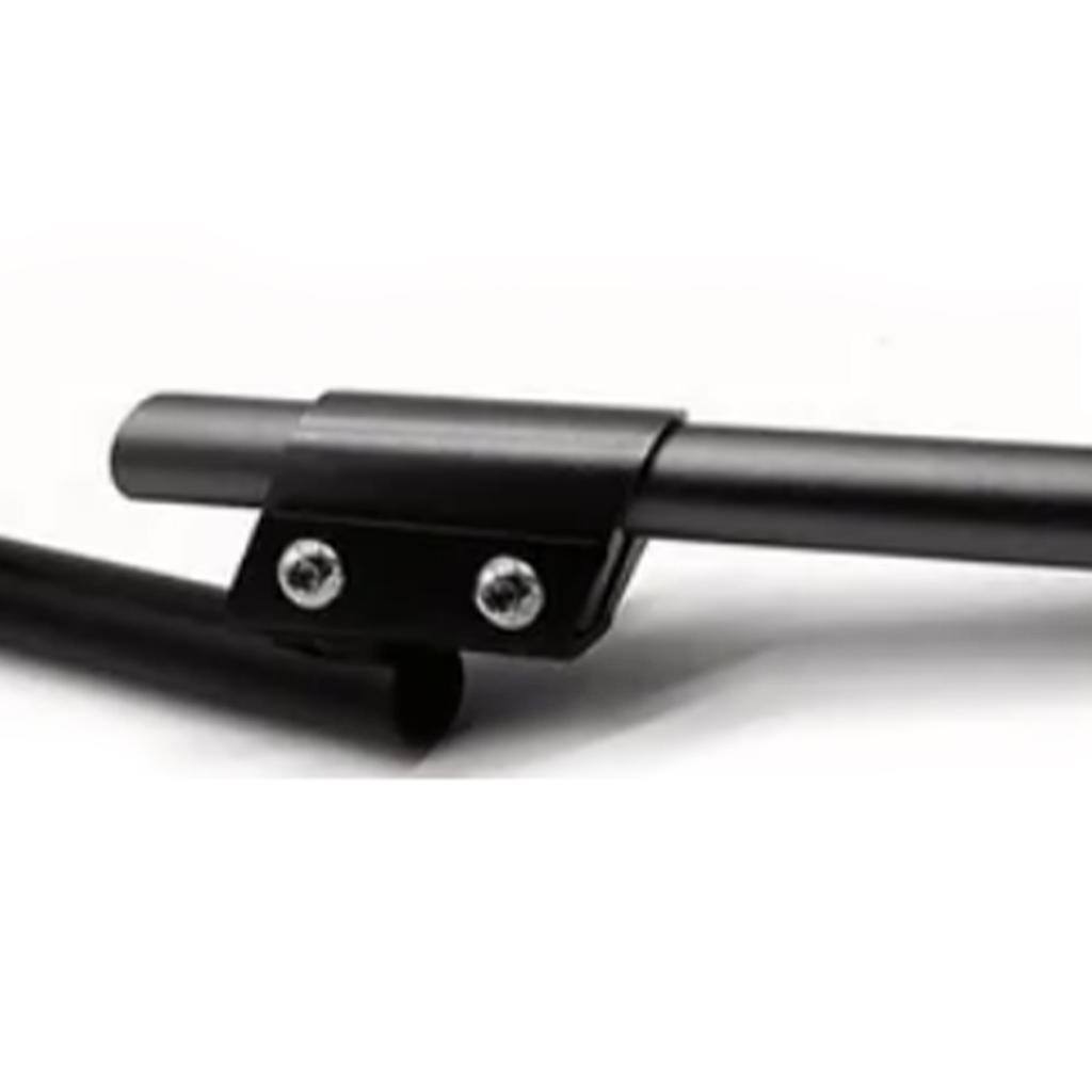 Motorcycle Handlebar Aluminium Alloy Easy Installation Handlebar Replacement Motorcycle Modification Parts Black