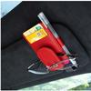 Kreativer Auto Innenraum Leder Auto Brillenclip Multifunktionaler Sonnenblenden Aufbewahrungsclip Sonnenbrillenclip