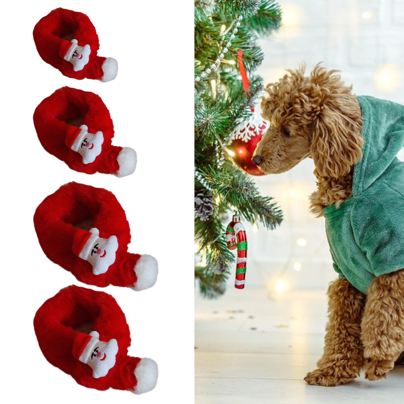 Scarf Party Costume with Pompom Ball Pet Clothes Puppy Scarf Neck Warmer S