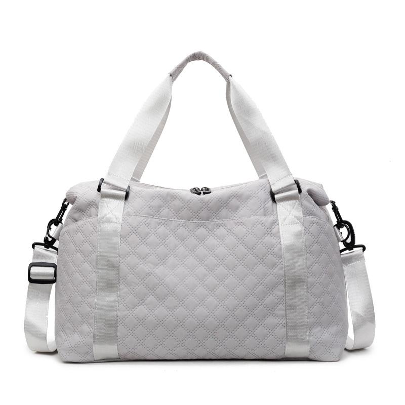 Multi-purpose Travel & Gym Tote: Wet/Dry Separation, Large Capacity, Yoga/Sports/Maternity Carry-on with Single Shoulder Strap