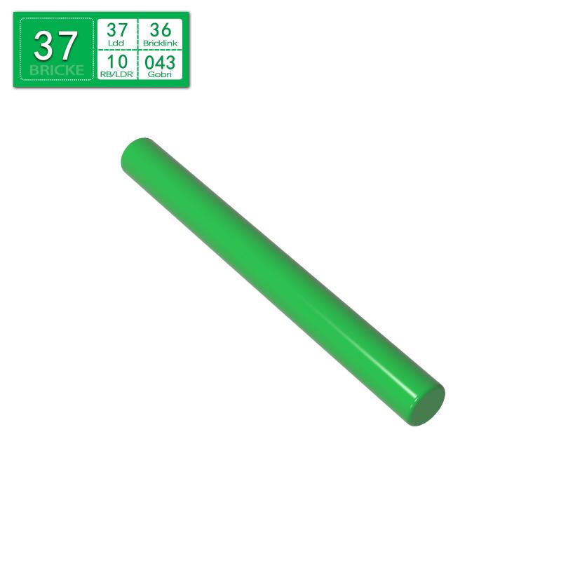 

BRICKE Round Bar Brick 1x4 Compatible with Lego (30374/21462) Building Blocks 50g (~139 pcs)