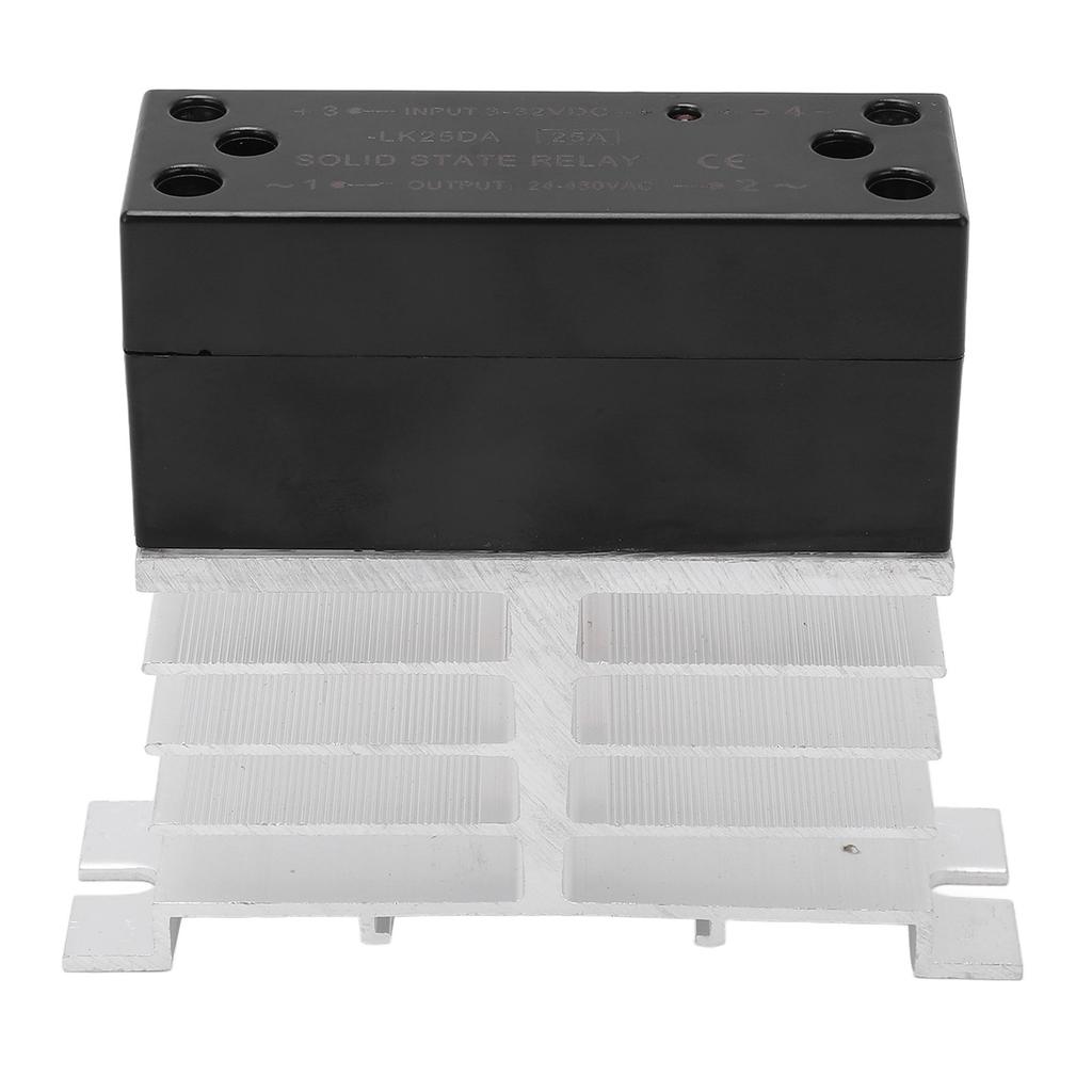 Solid State Relay SSR 3‑32V DC Input To 24‑480V AC Output Accessory for Home Control