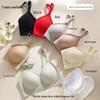 103 Medium-Thick Seamless Push-Up Bra for Women, Anti-Sagging, Wire-Free, with 2CM One-Piece Fixed Cup for Small Chest.
