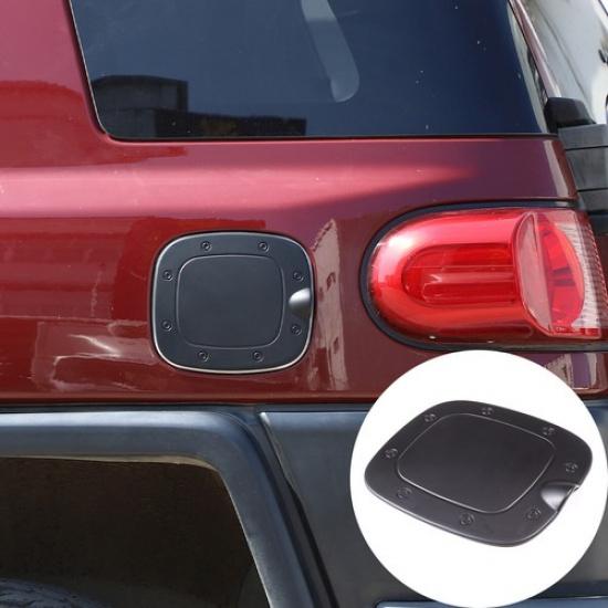 Matte Black Car Fuel Tank Cover Gas Door Cap For Toyota FJ Cruiser 2007-22