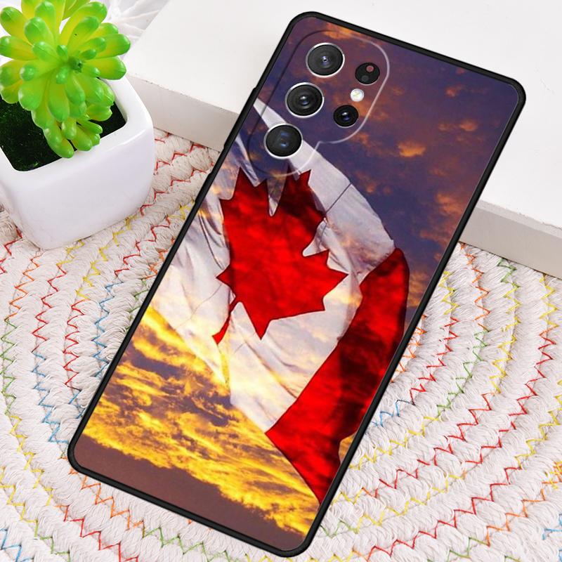 Canadian Flag Phone Case for Samsung Galaxy Note 10 Pro S26 Ultra S23 S24 FE S25 S21 S22 PLUS Shockproof Cove