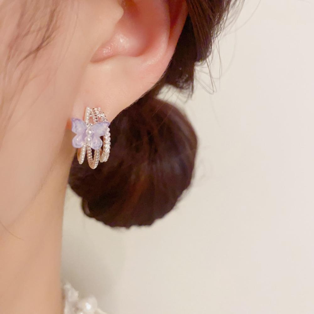 

Korean Pearl Earrings Vintage Circle Earrings Jewelry Accessories золотий