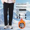 Winddichte und wasserdichte Winter-Arbeitshose für Herren – verschleißfeste und schmutzabweisende Freizeit-Sporthose mit Samtfutter
