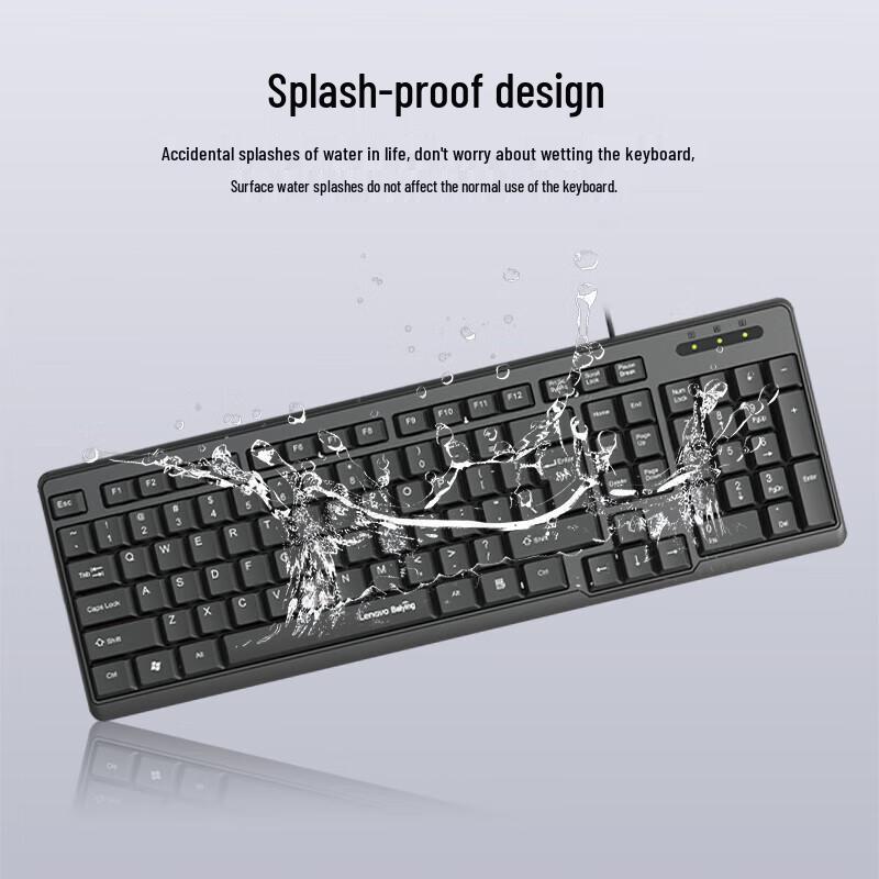 Lenovo Baiying TL11 Wired Keyboard Mouse Set