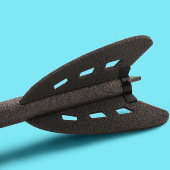 Sport Rocket Toy Portable Rainbow Color High Elasticity Flying Rocket Throwing Football for Kids