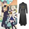 Nordic Anime White Saint And Black Pastor Cosplay Costume Lawrence Halloween Dress Up