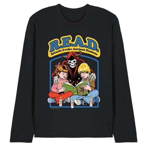 Steven Rhodes Unisex Adult Read Long-Sleeved T-Shirt