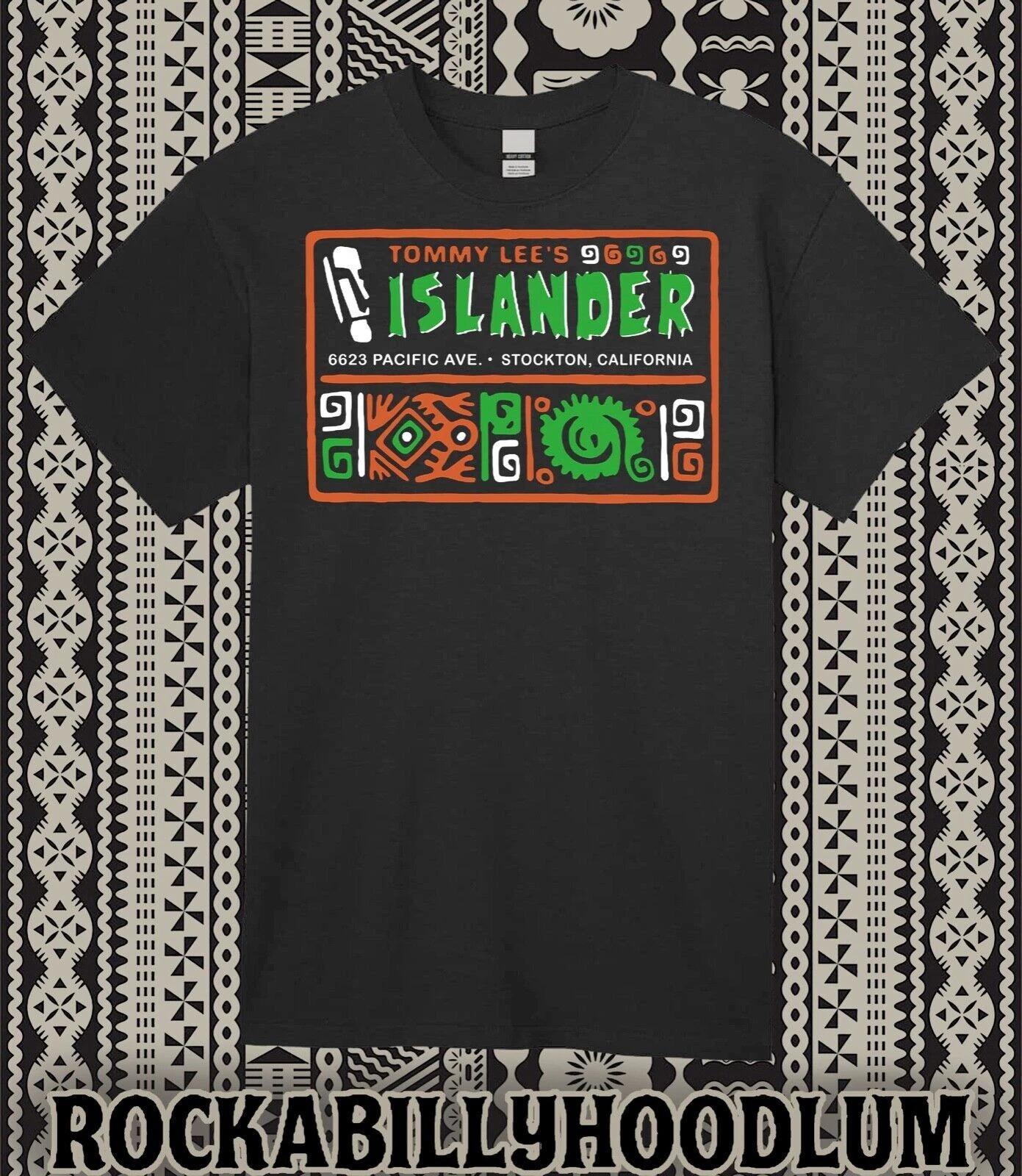 

Retro Tiki Art Tee T Shirt Polynesian Mug Rum Tahitian Tommy Lees Islander CA 4XL