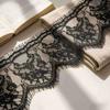 3 metri Tessuto di Pizzo per Ciglia con Motivo Floreale Bordatura Decorativa in Pizzo Nuovo Bordo in Pizzo Floreale Arredamento per la Casa